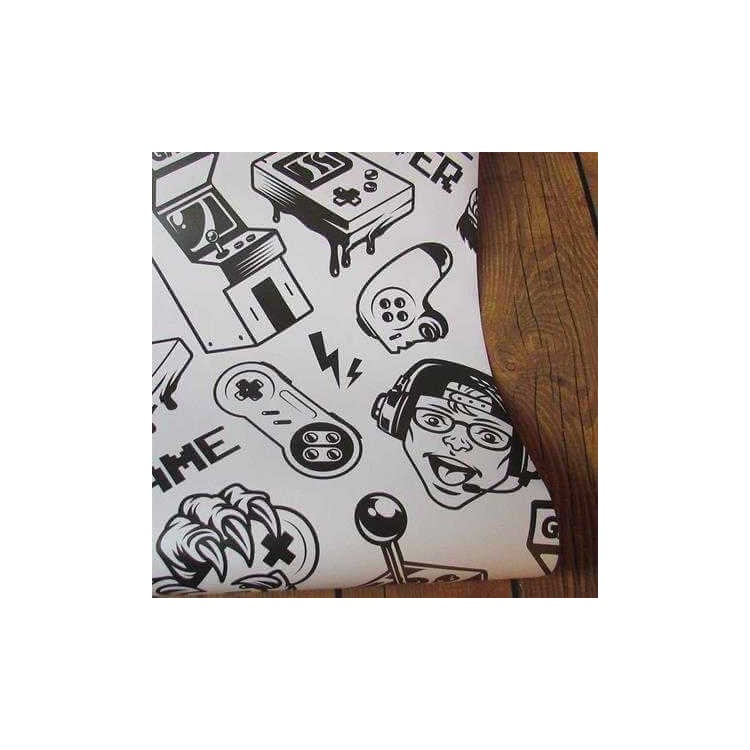 Papel De Parede Adesivo Geek Game 2076913