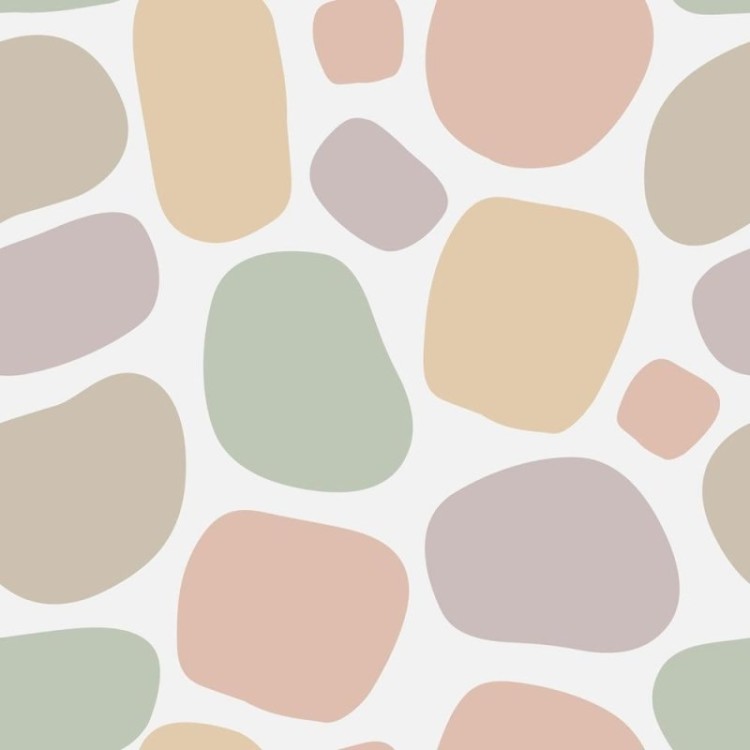 Papel de Parede Adesivo Geoides coloridos N08143