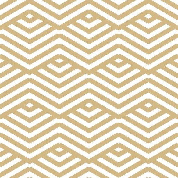 Papel de Parede Adesivo Geomátrico Retrô Amarelo N06137