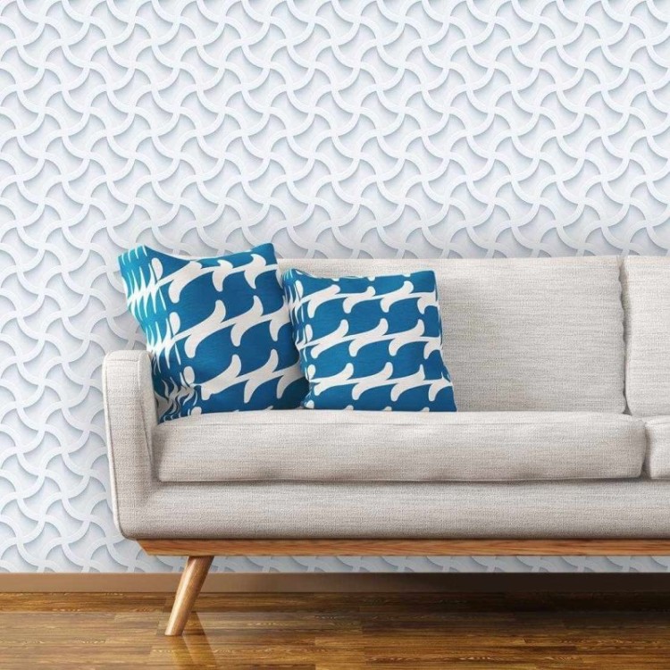 Papel de Parede Adesivo geometrico 229779286