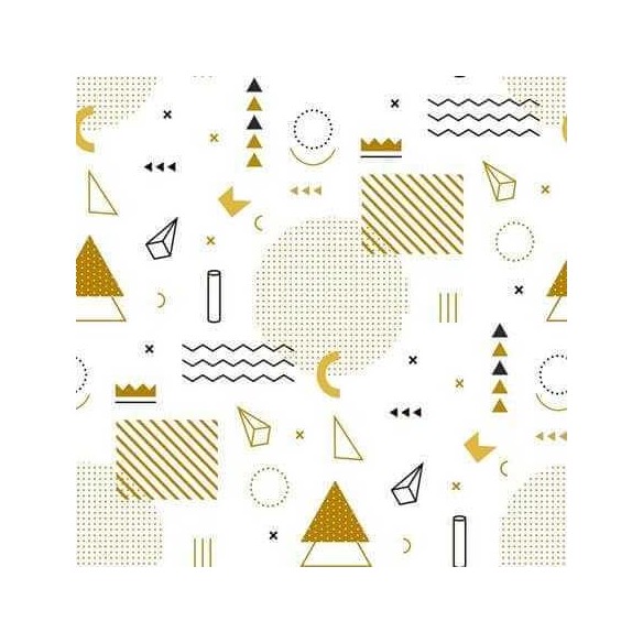 Papel de Parede Adesivo Geométrico 387219484