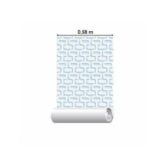 Papel de Parede Adesivo Geometrico 3D 228976285