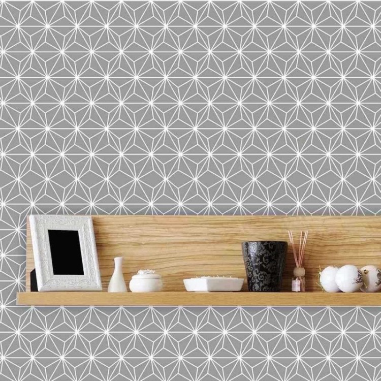 Papel de Parede Adesivo Geometrico 3d 330948722