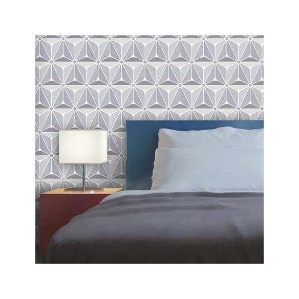Papel de Parede Adesivo Geometrico 3d 78043159