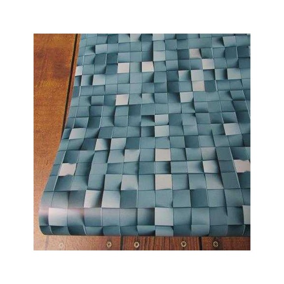 Papel de Parede Adesivo Geométrico 3D 82963