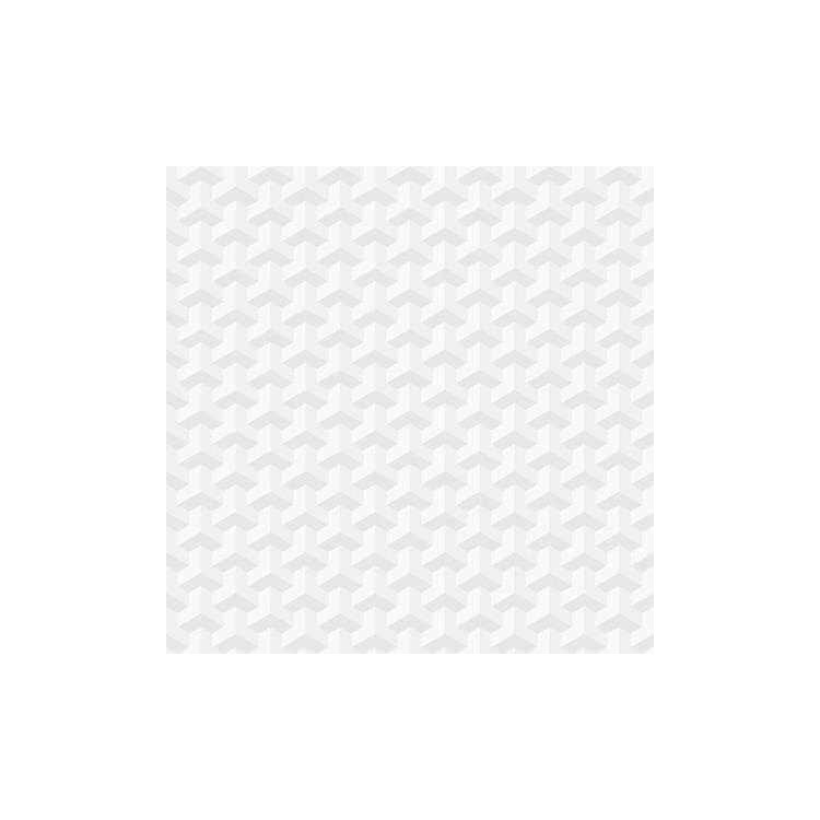 Papel de Parede Adesivo Geometrico 3d branco 0325