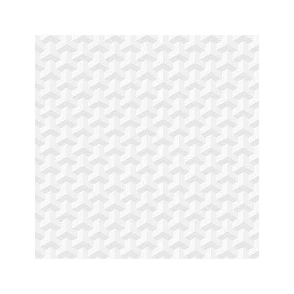 Papel de Parede Adesivo Geometrico 3d branco 0325