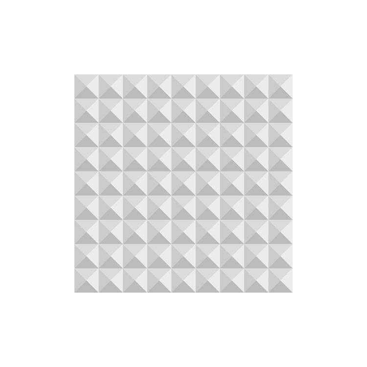 Papel de Parede Adesivo Geometrico 3d cinza...