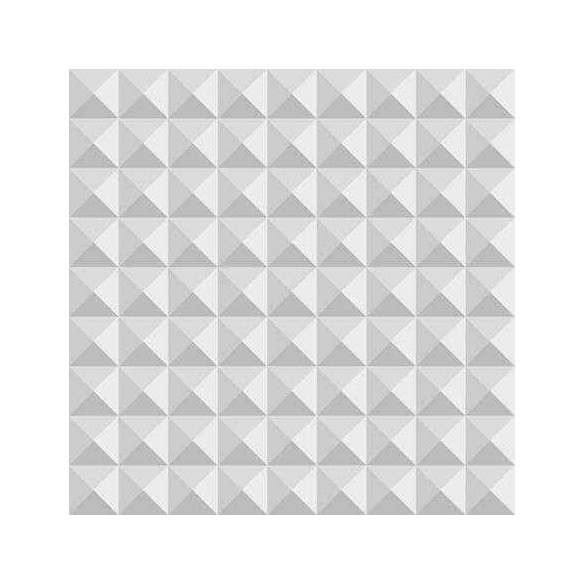 Papel de Parede Adesivo Geometrico 3d cinza 210996376
