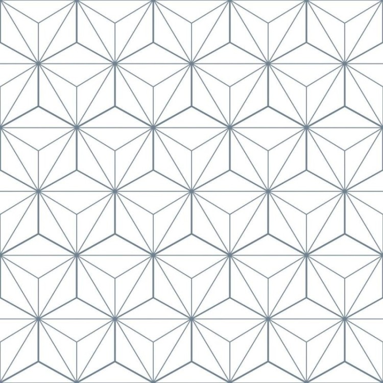 Papel de Parede Adesivo Geométrico 3D Cube N018121