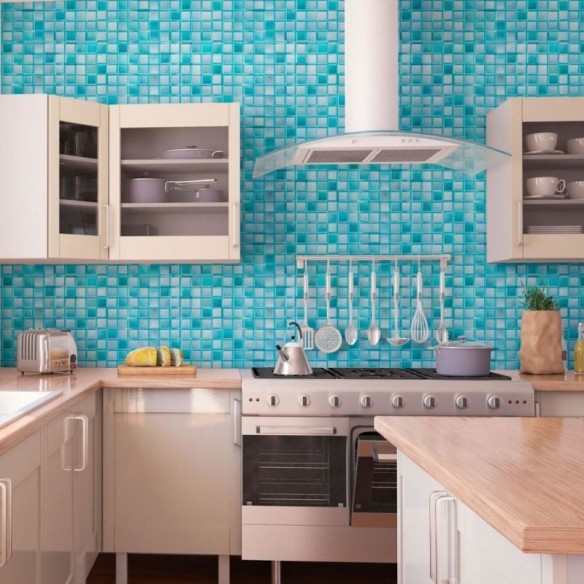 Papel de Parede Adesivo Geométrico 3D N013123