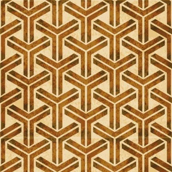 Papel de Parede Adesivo Geométrico 3D N015012