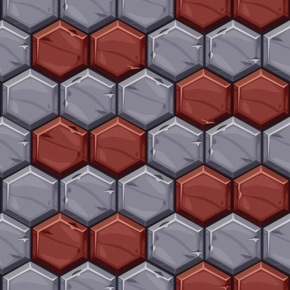 Papel de Parede Adesivo Geométrico 3D N015125