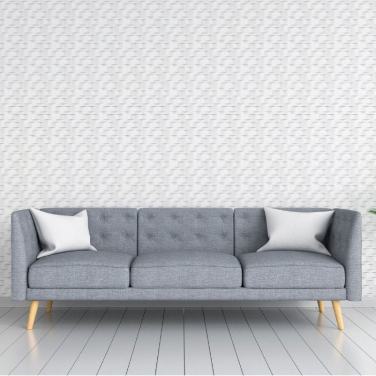 Papel de Parede Adesivo Geométrico 3D N018103