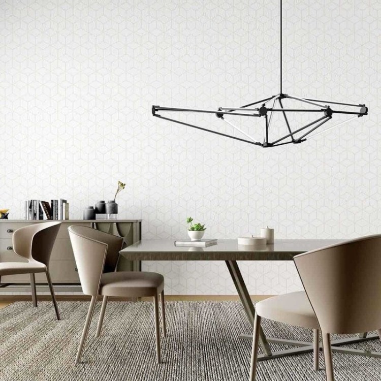 Papel de Parede Adesivo Geométrico 3D N02247