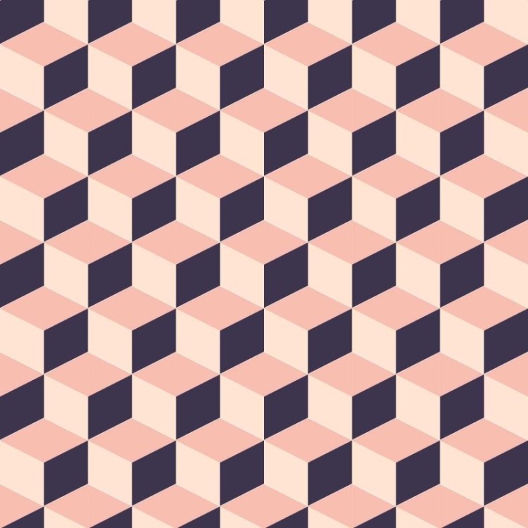 Papel de Parede Adesivo Geométrico 3D N03015