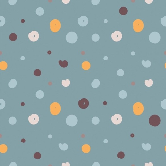 Papel de Parede Adesivo Abstrato Bolinhas N019094