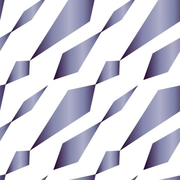 Papel de Parede Adesivo Geométrico Abstrato Azul Metálico N07019