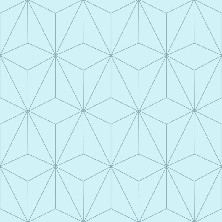 Papel de Parede Adesivo Geométrico Abstrato...