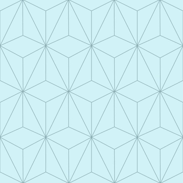 Papel de Parede Adesivo Geométrico Abstrato Azul N08129