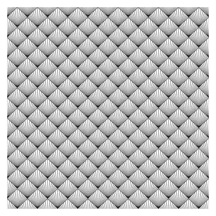 Papel de Parede Adesivo Geométrico Abstrato...