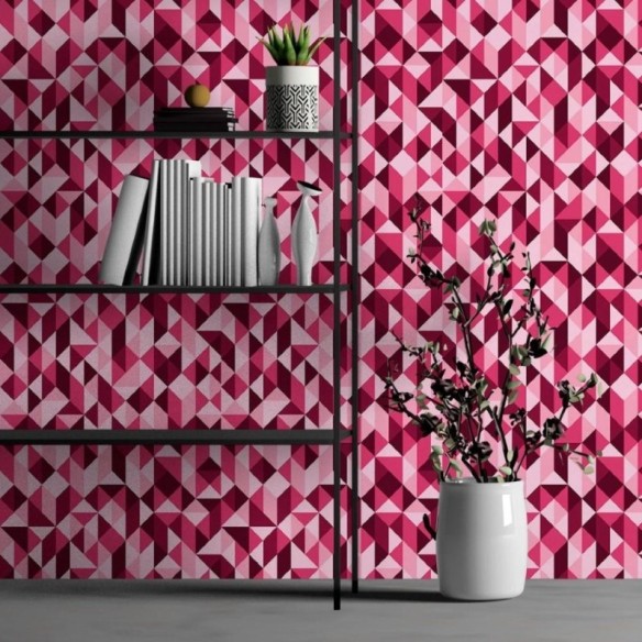 Papel de Parede Adesivo Geométrico Abstrato N013006