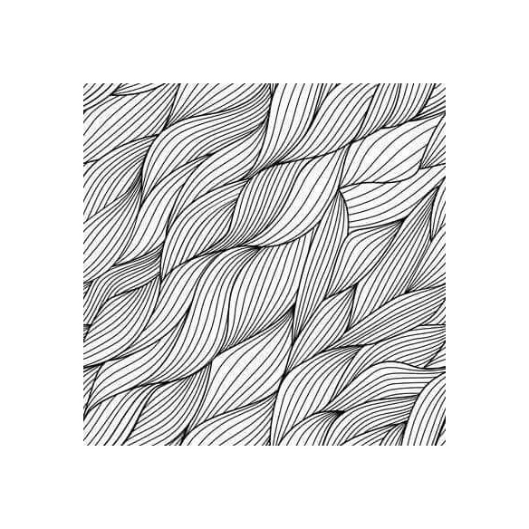 Papel de Parede Adesivo Abstrato Branco e Preto 0305