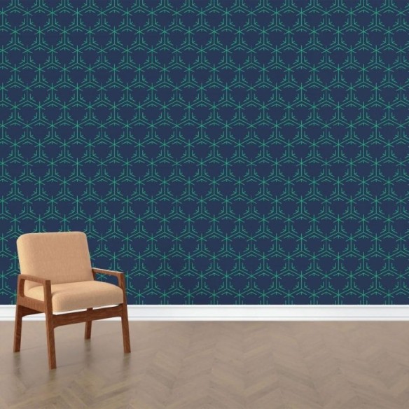 Papel de Parede Adesivo Geométrico Abstrato N015023