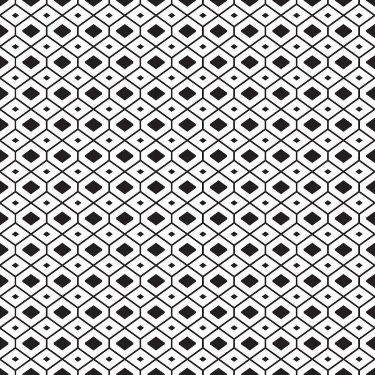 Papel de Parede Adesivo Geométrico Abstrato...