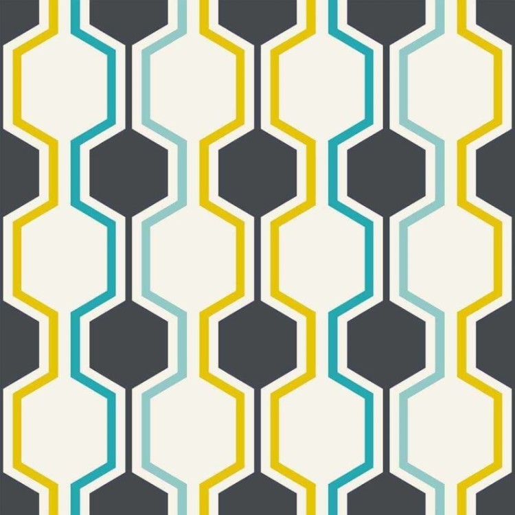 Papel de Parede Adesivo Geométrico Abstrato N02122