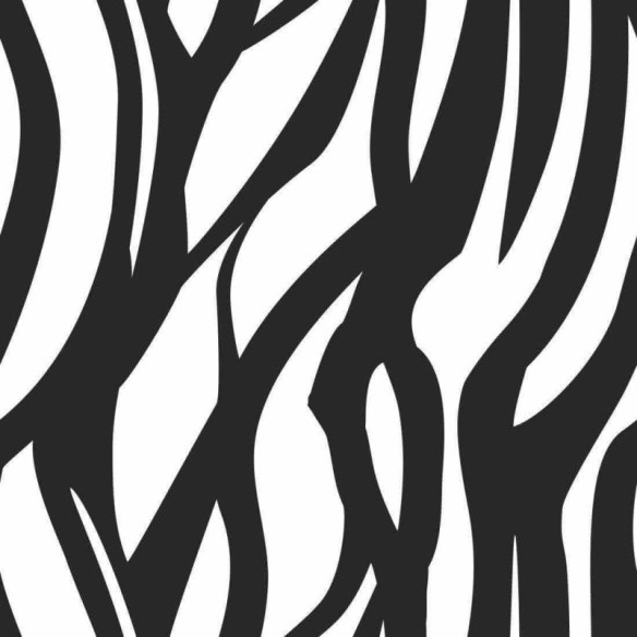 Papel de Parede Adesivo Abstrato Branco e Preto 6