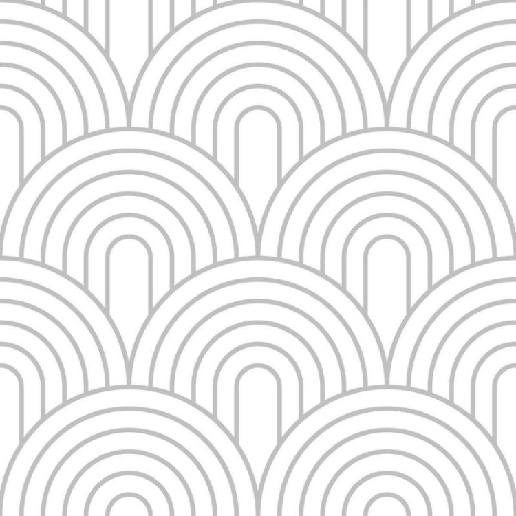 Papel de Parede Adesivo Geométrico Arcos N04217