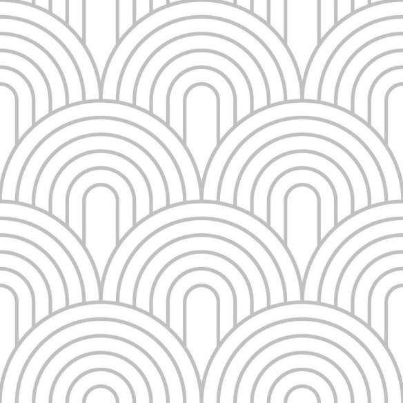 Papel de Parede Adesivo Geométrico Arcos N04217