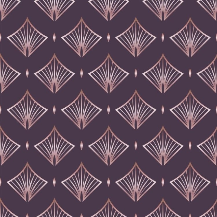 Papel de Parede Adesivo Geométrico Art Deco...