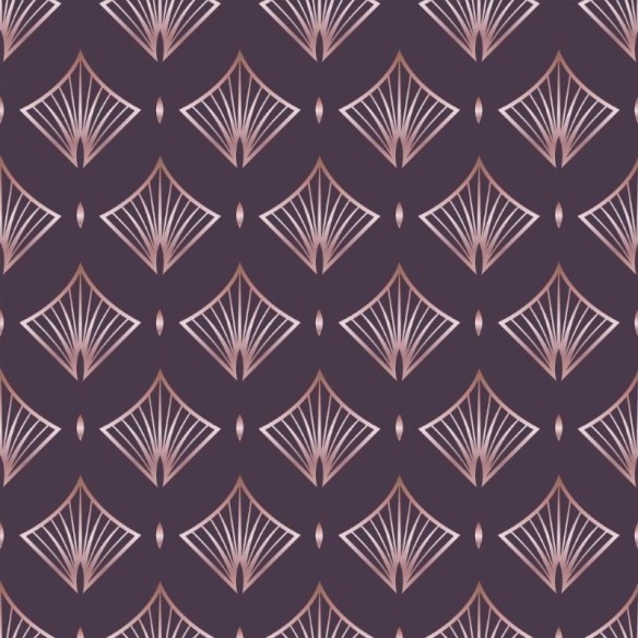 Papel de Parede Adesivo Geométrico Art Deco N012073