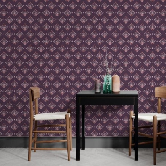 Papel de Parede Adesivo Geométrico Art Deco N012073