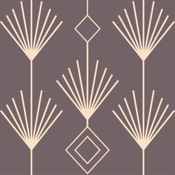 Papel de Parede Adesivo Geométrico Art Déco N013028