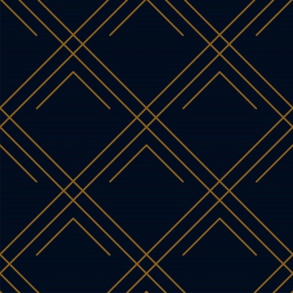 Papel de Parede Adesivo Geométrico Art Déco N013079