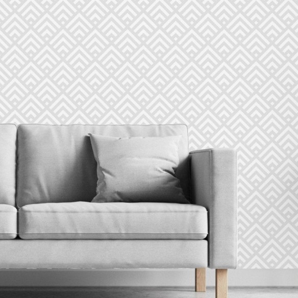 Papel de Parede Adesivo Geométrico Art Déco N019077