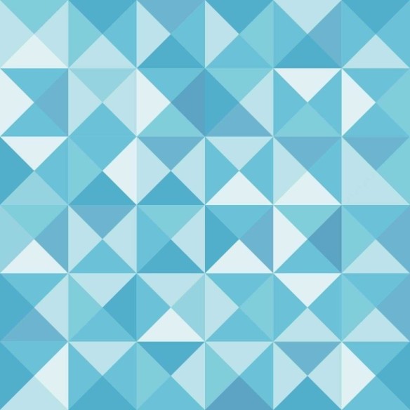 Papel de Parede Adesivo Geométrico Azul e Branco N04111