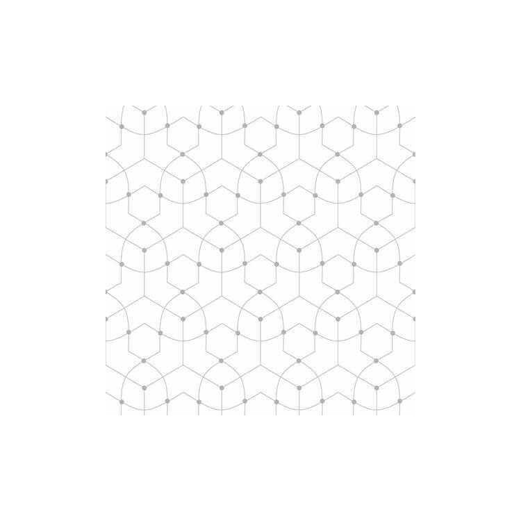 Papel de Parede Adesivo Abstrato Cinza 286899998