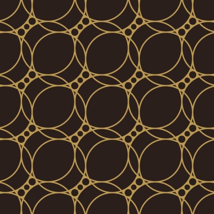 Papel de Parede Adesivo Geométrico Círculos...