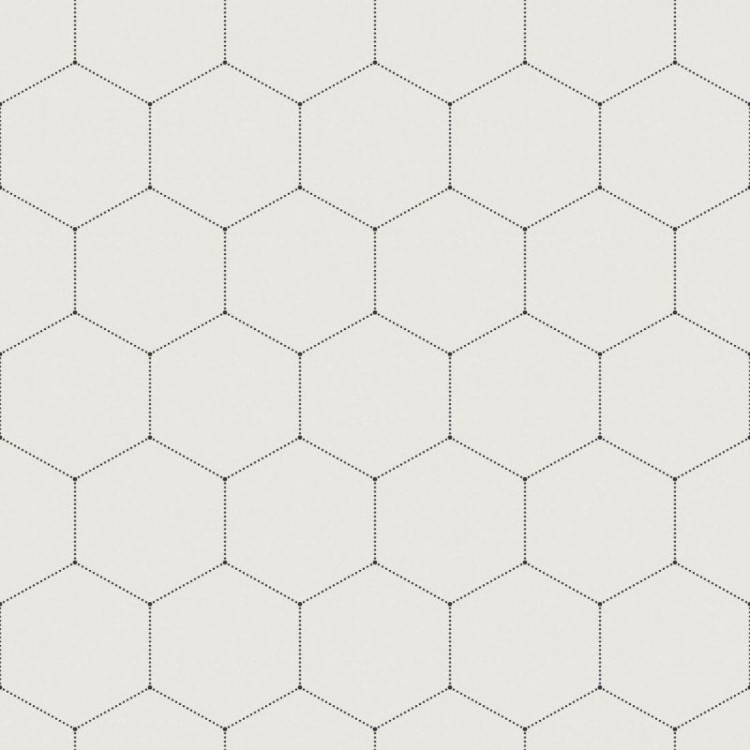 Papel de Parede Adesivo Geométrico Colmeia N015156