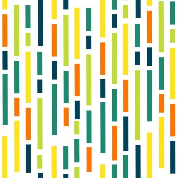 Papel de Parede Adesivo Geométrico Colorido N05236