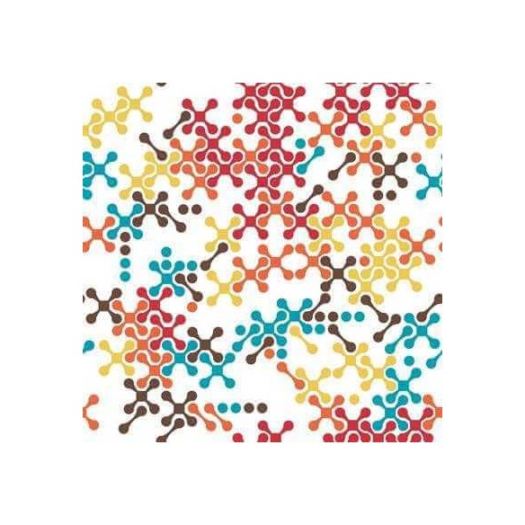 Papel de Parede Adesivo Abstrato Colorido 107478032