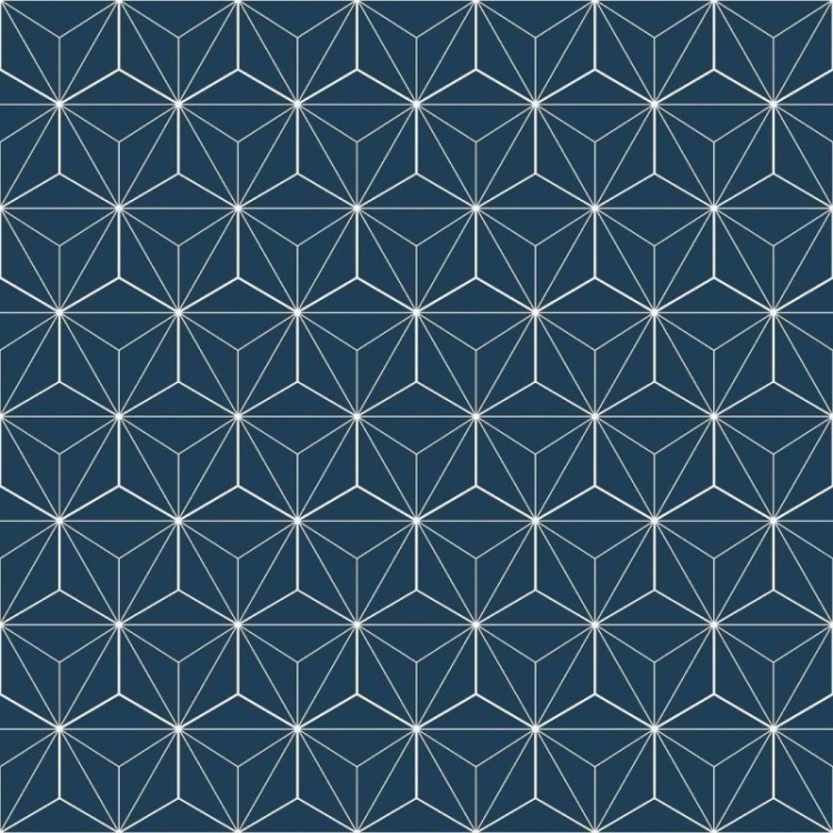 Papel de Parede Adesivo Geométrico Cubos 3D...