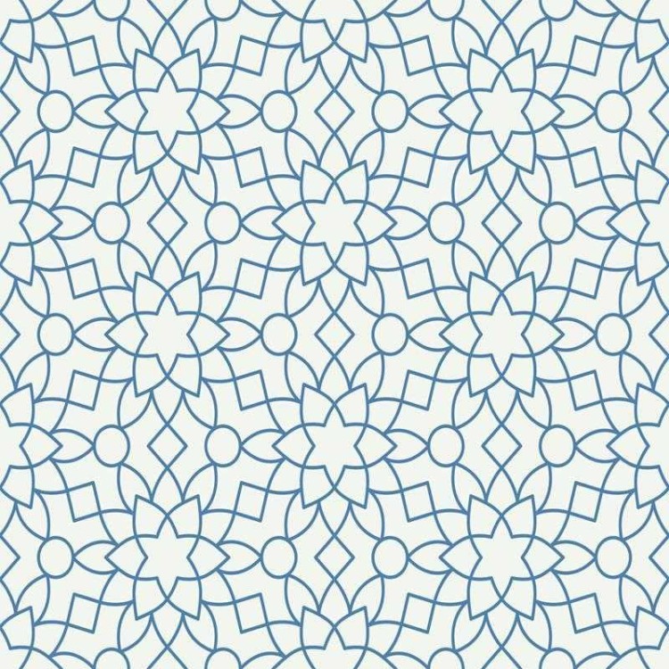Papel de Parede Adesivo Geométrico em Linhas...