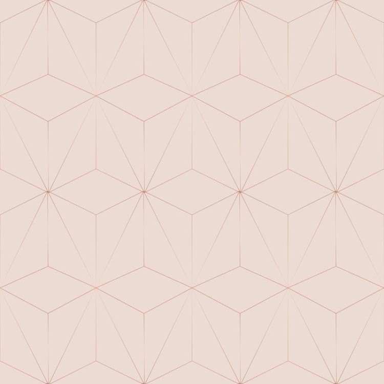 Papel de Parede Adesivo Geométrico em Linhas...