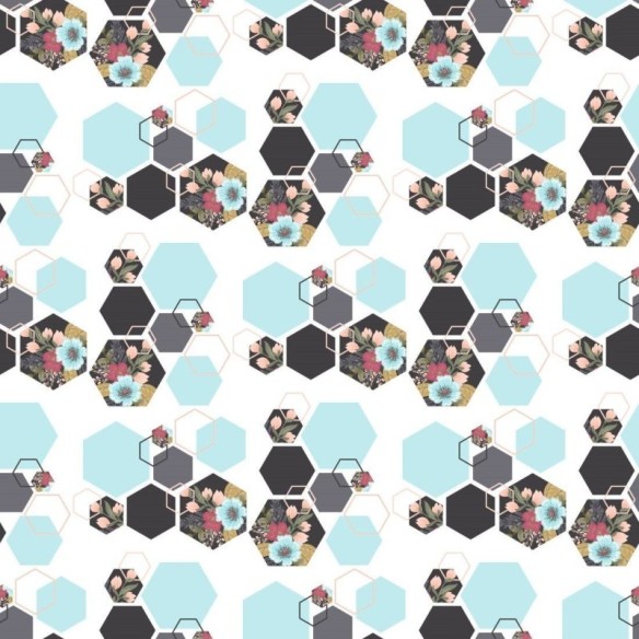 Papel de Parede Adesivo Geométrico Jovem N013094