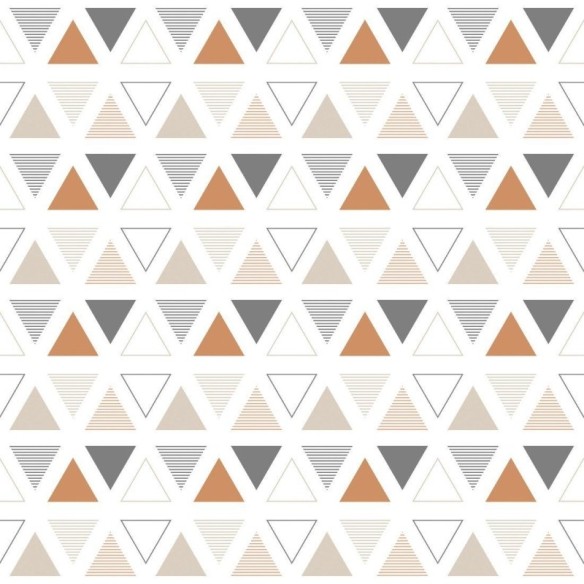 Papel de Parede Adesivo Geométrico Jovem Triangulos N015186